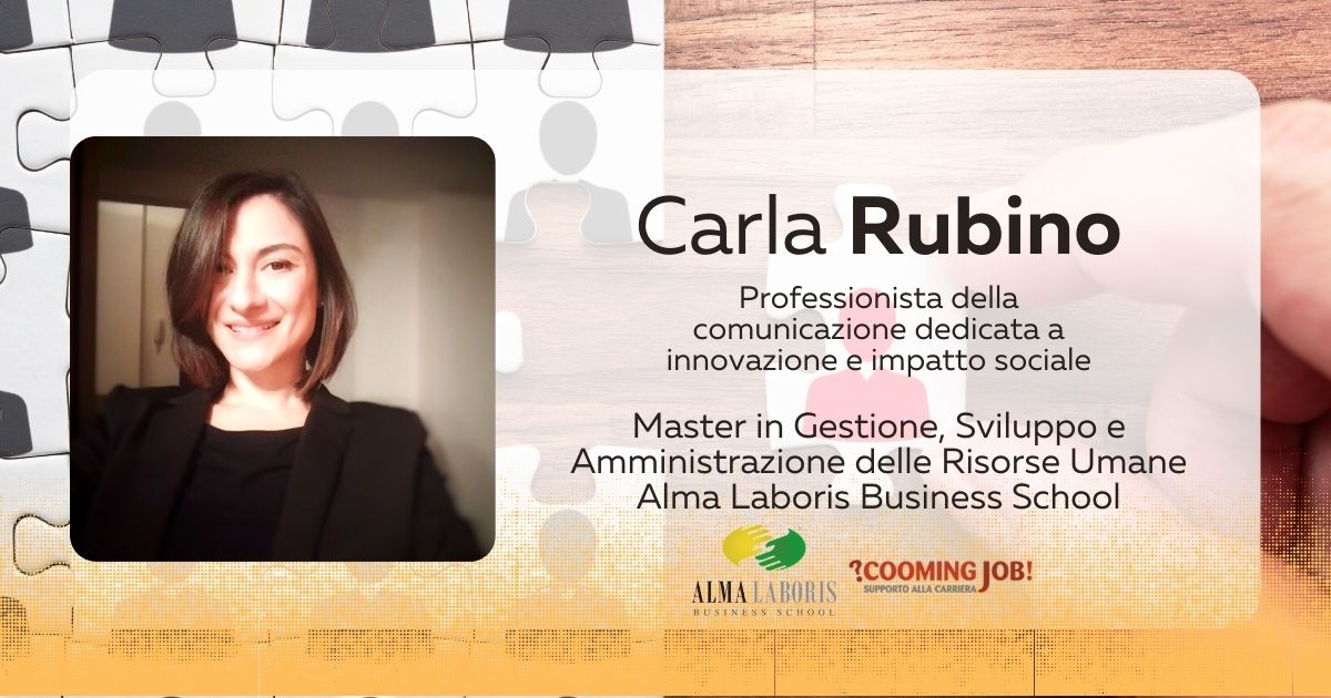 Master Risorse Umane, la dottoressa Carla Rubino: “Un background utile dal primo giorno di lavoro”