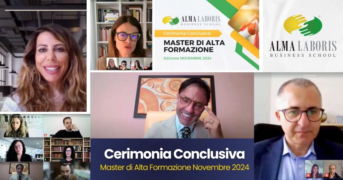 Cerimonia Conclusiva Novembre 2024: live dalla Academy di Roma e dalle Aule Virtuali