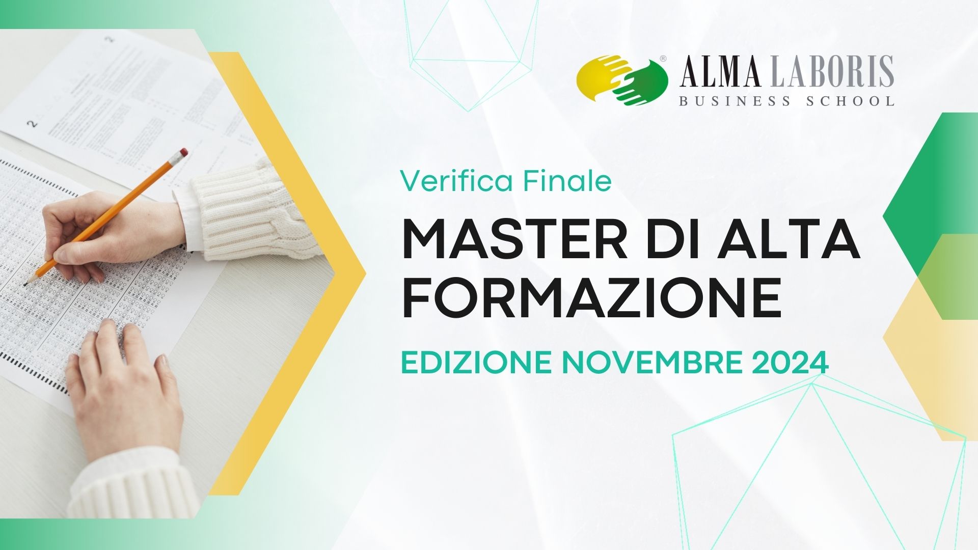 Master di Alta Formazione Novembre 2024: Verifica Finale