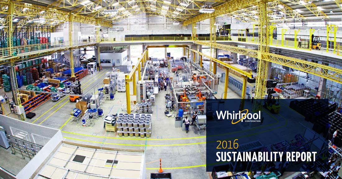Whirlpool, il report di sostenibilità: Rifiuti Zero entro il 2022