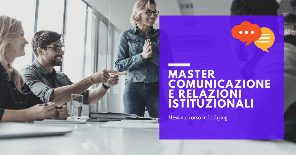 Master Comunicazione e Relazioni Istituzionali Messina