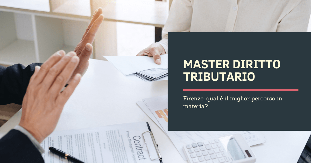 Master Diritto Tributario Firenze