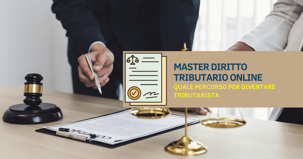 Master Diritto Tributario Online