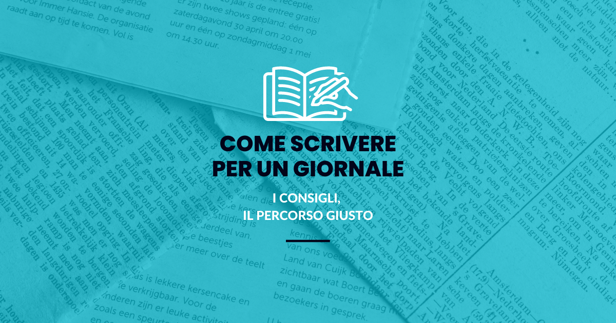 Come scrivere per un giornale