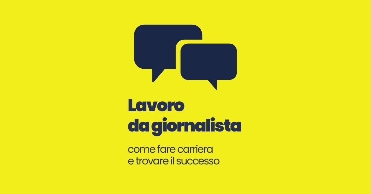 Lavoro da giornalist