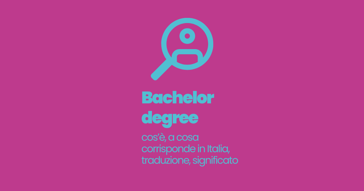 Bachelor degree