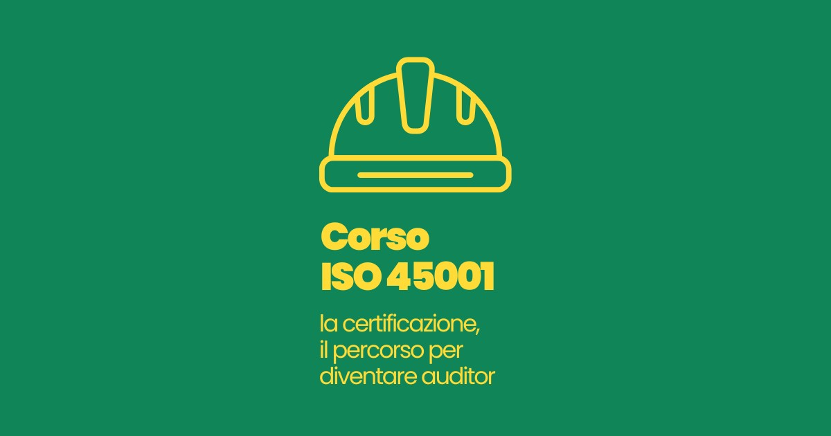 Corso ISO 45001