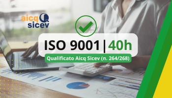 Auditor/Lead Auditor Sistemi di Gestione Qualità 40h - ISO 9001:2015